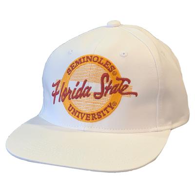 Florida State Retro Circle Adjustable Flatbill Hat