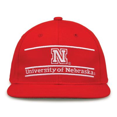 Nebraska The Game Bar Adjustable Hat