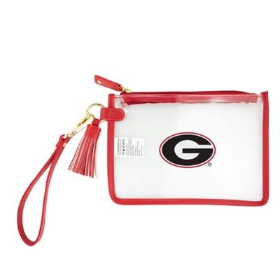 Georgia Wristlet Clear Bag
