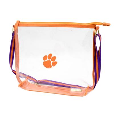 Clemson Simple Tote Clear Bag