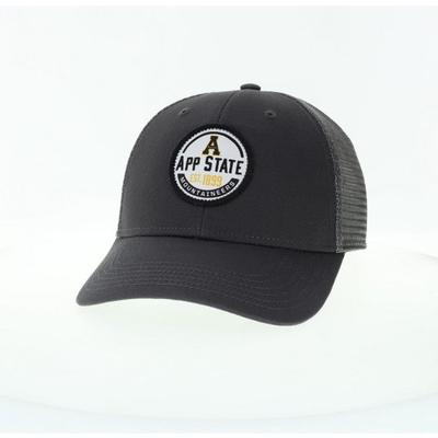 Appalachian State Legacy Lo-Pro Embroidered Patch Trucker Hat