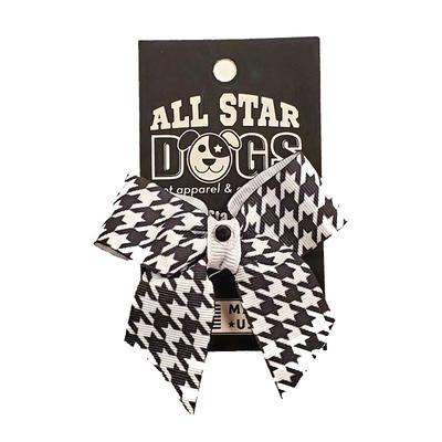 Houndstooth Pet Hair Bow