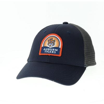 Auburn Legacy YOUTH Lo-Pro Embroidered Patch Trucker Hat