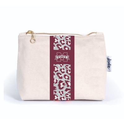 Mississippi State Becca Canvas Pouch