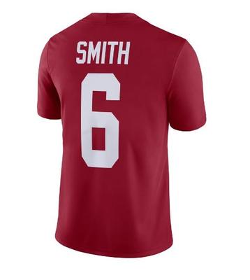 Alabama Nike #6 DeVonta Smith Game Jersey