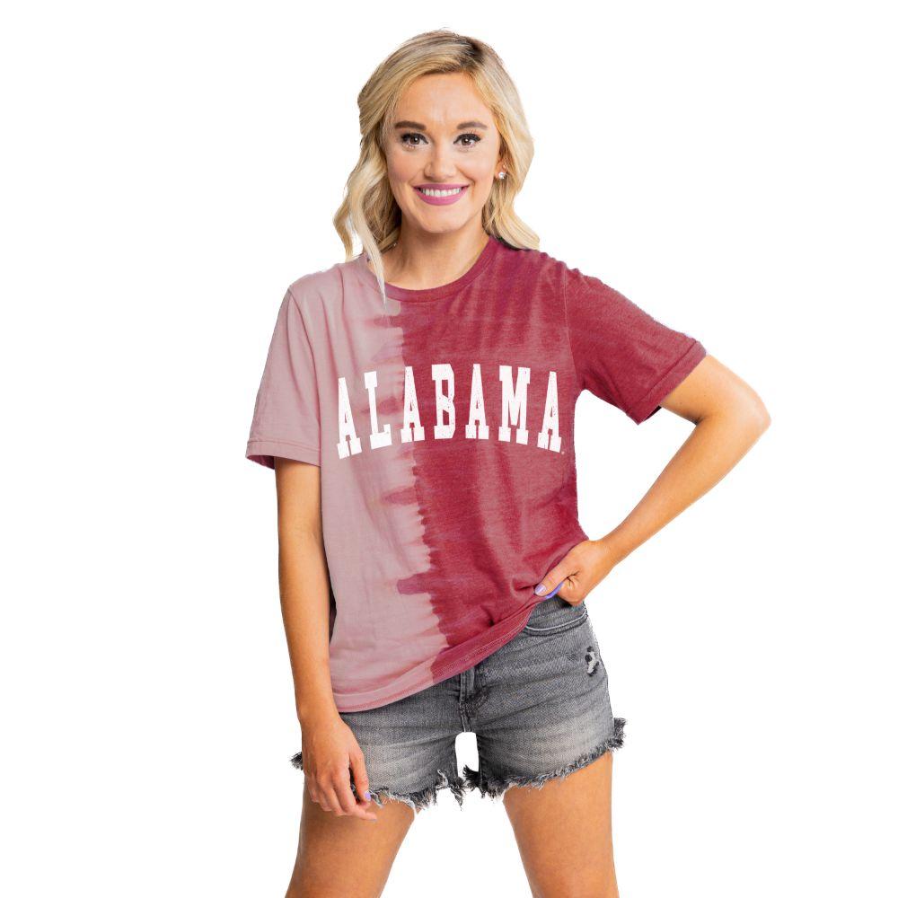 Bama | Alabama Gameday Couture Find Your Groove Spilt Dyed Tee | Alumni Hall