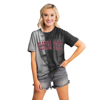 Florida State Gameday Couture Find Your Groove Spilt Dyed Tee