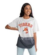  Clemson Gameday Couture Vault Clash Course Bleach Dyed Tee