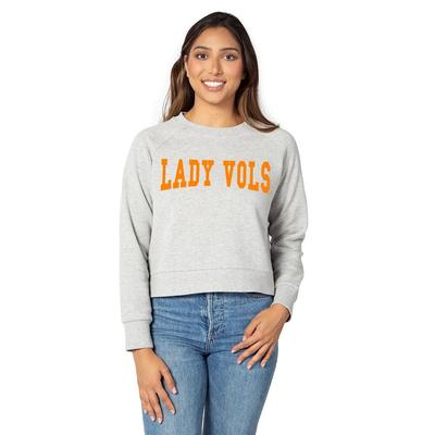 Tennessee University Girl Lady Vols Boxy Raglan Squeeze Arch Pullover