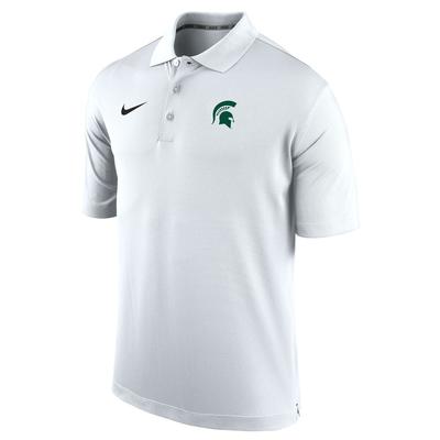 Michigan State Nike Varsity Polo WHITE