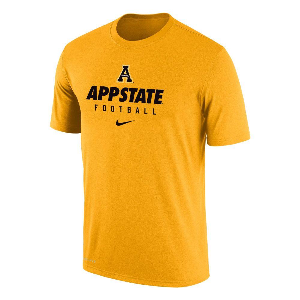 App | Appalachian State Nike Team Issued Short Sleeve Tee | Alumni Hall