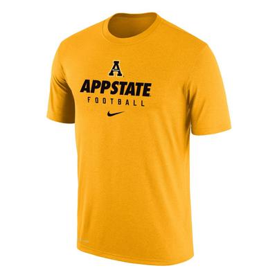 Appalachian State Nike Team Issued Short Sleeve Tee