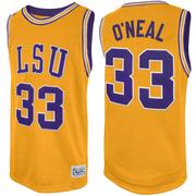  Lsu Shaquille O ' Neal Basketball Jersey - Gold
