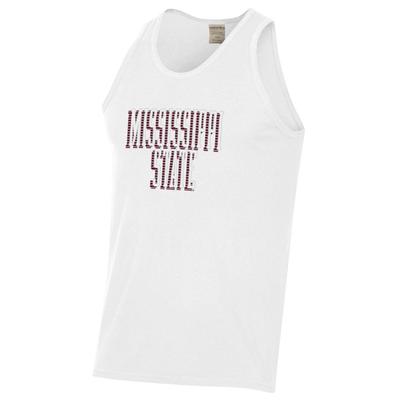 Mississippi State Comfort Wash Outline with Shadow Tank