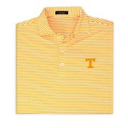  Tennessee Turtleson Cooper Stripe Performance Polo