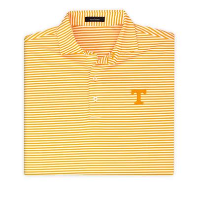 Tennessee Turtleson Cooper Stripe Performance Polo 