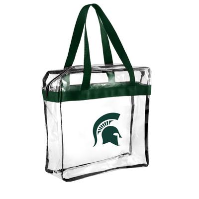 Michigan State Clear Messenger Bag