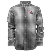  Lsu Youth Lucas Gingham Button Down