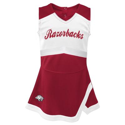 Arkansas Infant Cheerleader 2-Piece Dress