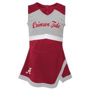  Alabama Toddler Cheerleader 2- Piece Dress Set