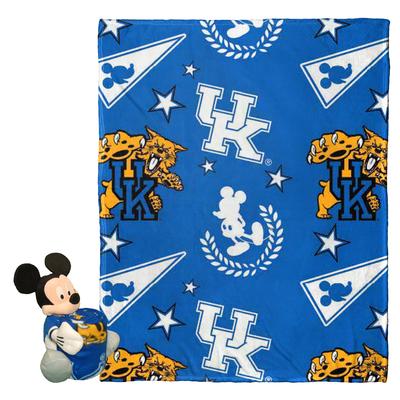 Kentucky Mickey Mouse Plush & Throw Blanket Bundle
