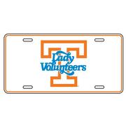  Tennessee Lady Vols Metal License Plate