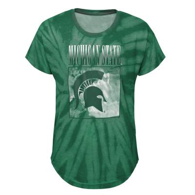 Michigan State YOUTH In the Band Tie Dye Tee