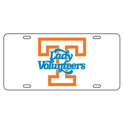 Tennessee Lady Vols Acrylic License Plate