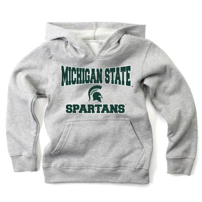 Michigan State Kids Stacked Logo Hoodie