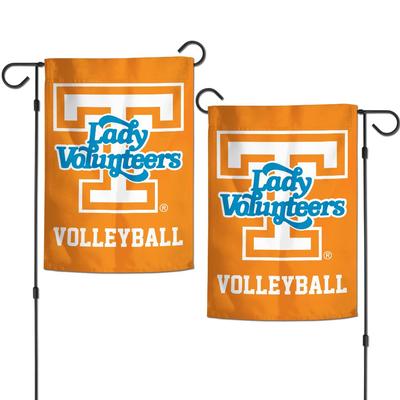 Tennessee Lady Vols 12  x 18 Volleyball Garden Flag