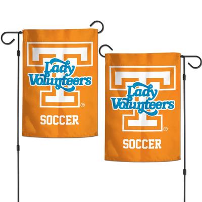 Tennessee Lady Vols 12  x 18 Soccer Garden Flag