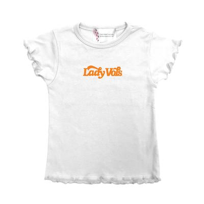 Tennessee Lady Vols Toddler Lettuce Edge Tee