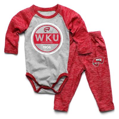 Western Kentucky Infant Onesie and Pant Set