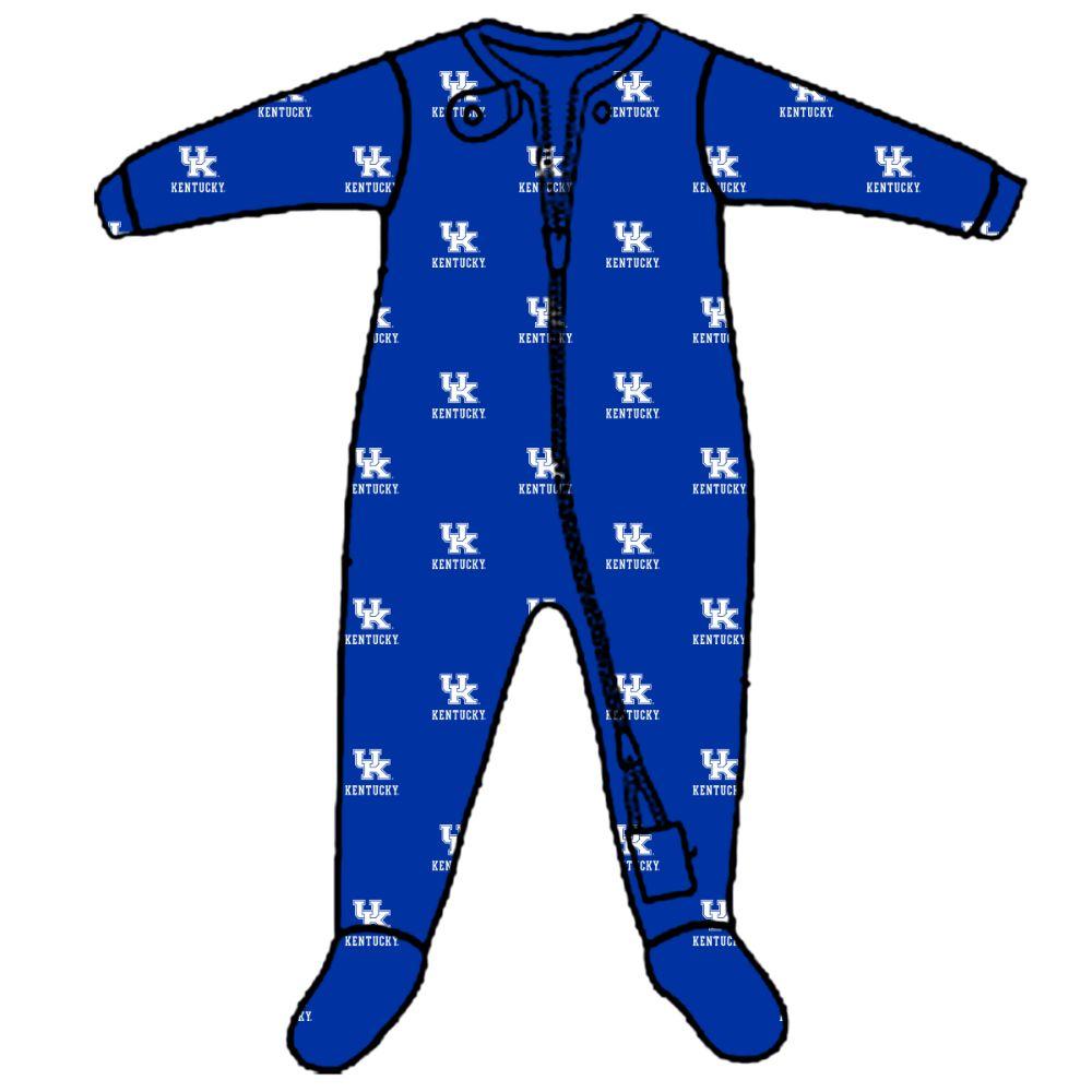  Kentucky Infant Zip Pajamas