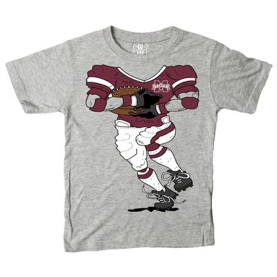 Mississippi State Toddler Football Player Tee