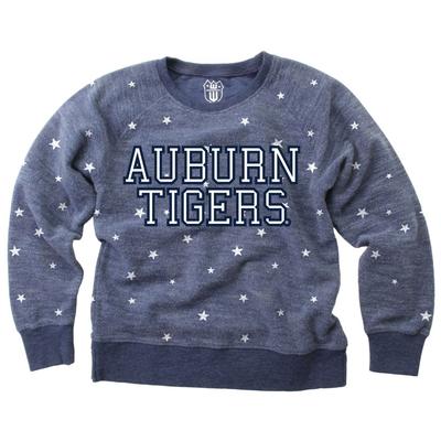 Auburn Toddler Reverse Fleece Crew Sweatshirt