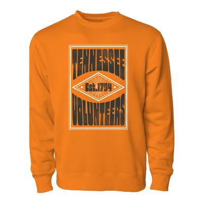 Tennessee Uscape Women's Poster Pigment Dyed Crew Sweatshirt