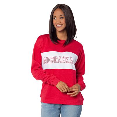 Nebraska University Girl Pennant Sweatshirt