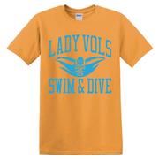  Tennessee Lady Vols Swim And Dive Arch Tee