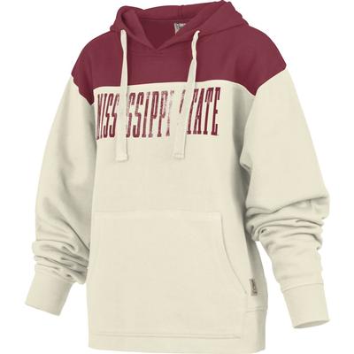 Mississippi State Pressbox Chicago Colorblock Hoodie