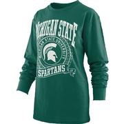  Michigan State Pressbox Big Country Long Sleeve Top