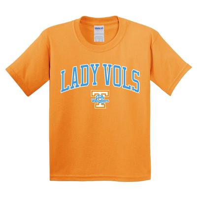 Tennessee YOUTH Lady Vols Basic Arch Over Logo Tee