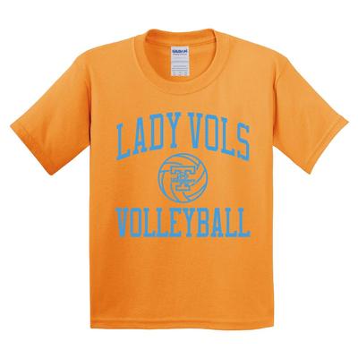 Tennessee YOUTH Lady Vols Volleyball Arch Tee