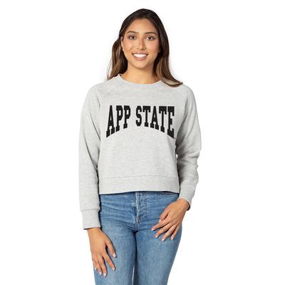Appalachian State University Girl Boxy Raglan Sweatshirt