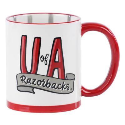 Arkansas 10 Oz Razorbacks Mug