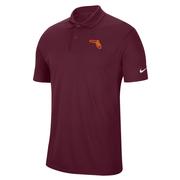  Florida State Vault Nike Golf Victory Solid Polo
