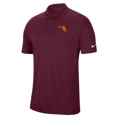 Florida State Vault Nike Golf Victory Solid Polo