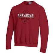  Arkansas Champion Football Wordmark Sweatshirt