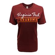  Virginia Tech Script Bar Grandma T- Shirt