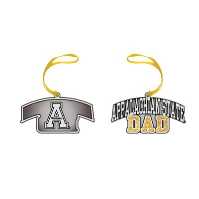 App State Dad Ornament